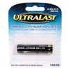 Ultralast 2,600 mAh 18650 Retail Blister-Carded Batteries (Single Pack) UL1865-26-1P